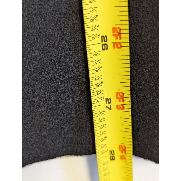 Vintage Ralph Lauren Wool Wrap Skirt With Belt Loops Pockets READ - Picture 10 of 10